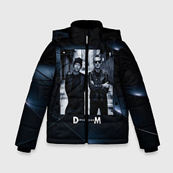Куртка зимняя для мальчика Depeche Mode - Мартин и Дэйв, цвет: 3D-светло-серый