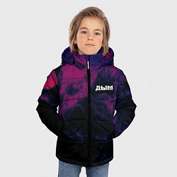 Куртка зимняя для мальчика Разноцветный дым, цвет: 3D-черный — фото 2