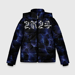 Куртка зимняя для мальчика 2k24, цвет: 3D-черный