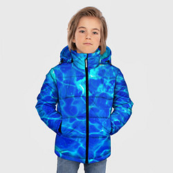 Куртка зимняя для мальчика Чистая вода океаны, цвет: 3D-черный — фото 2
