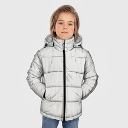 Куртка зимняя для мальчика Текстура дерева - нейросеть, цвет: 3D-черный — фото 2