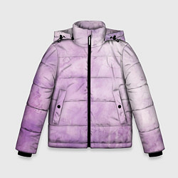 Куртка зимняя для мальчика Лавандовый гранж, цвет: 3D-красный
