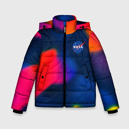 Зимняя куртка для мальчика Nasa gradient sportcolor / 3D-Красный – фото 1