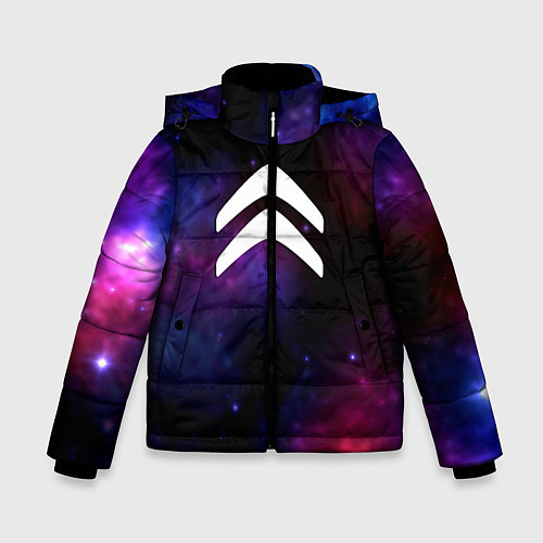 Зимняя куртка для мальчика Citroen space / 3D-Светло-серый – фото 1