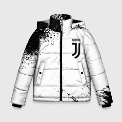 Куртка зимняя для мальчика Juventus sport color black, цвет: 3D-красный