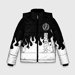 Куртка зимняя для мальчика Tom Clancy raimbow six fire, цвет: 3D-черный