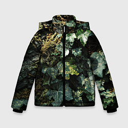 Куртка зимняя для мальчика Реалистичный охотничий камуфляж, цвет: 3D-светло-серый