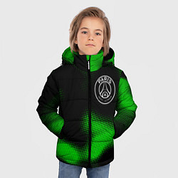 Куртка зимняя для мальчика PSG sport halftone, цвет: 3D-черный — фото 2