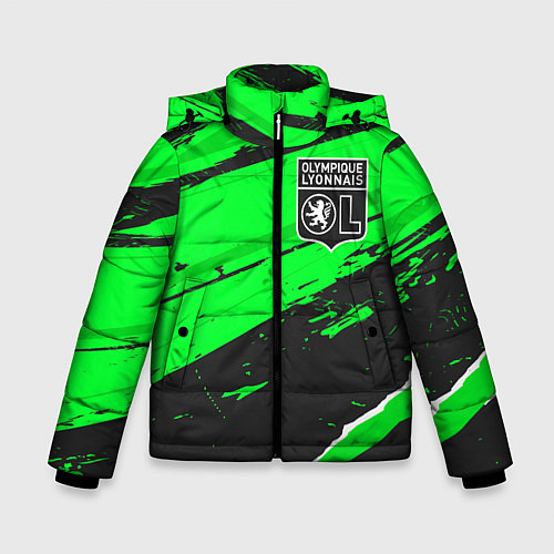 Зимняя куртка для мальчика Lyon sport green / 3D-Черный – фото 1