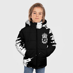 Куртка зимняя для мальчика Ливерпуль краски, цвет: 3D-черный — фото 2