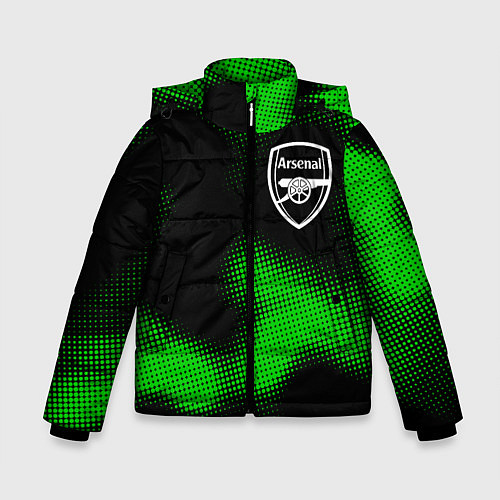 Зимняя куртка для мальчика Arsenal sport halftone / 3D-Черный – фото 1