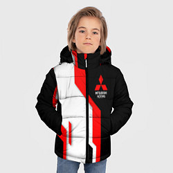 Куртка зимняя для мальчика Mitsubishi red uniform, цвет: 3D-красный — фото 2