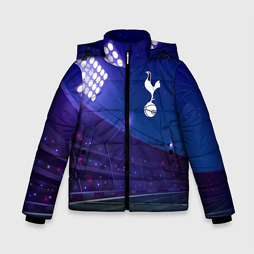 Зимняя куртка для мальчика Tottenham ночное поле / 3D-Черный – фото 1