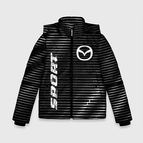 Зимняя куртка для мальчика Mazda sport metal / 3D-Черный – фото 1
