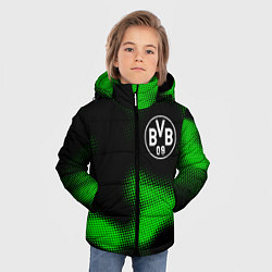 Куртка зимняя для мальчика Borussia sport halftone, цвет: 3D-черный — фото 2