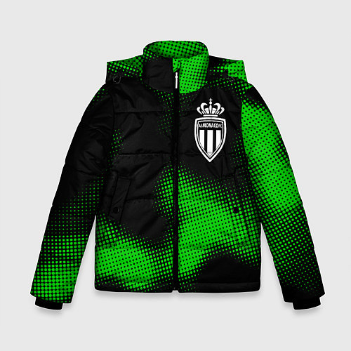 Зимняя куртка для мальчика Monaco sport halftone / 3D-Черный – фото 1