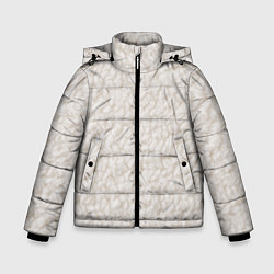 Куртка зимняя для мальчика Пух барашка, цвет: 3D-светло-серый