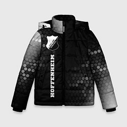 Зимняя куртка для мальчика Hoffenheim sport на темном фоне по-вертикали