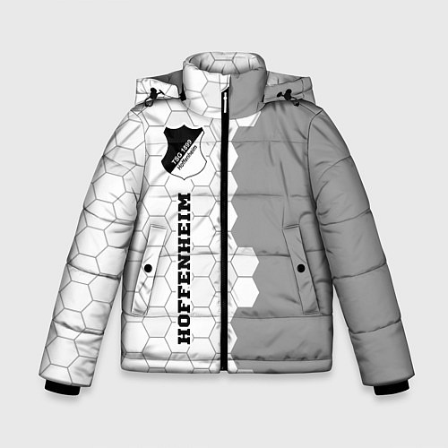 Зимняя куртка для мальчика Hoffenheim sport на светлом фоне по-вертикали / 3D-Черный – фото 1