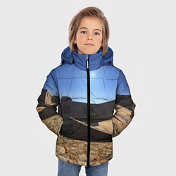 Куртка зимняя для мальчика Dust2 full 3d 4k, цвет: 3D-светло-серый — фото 2