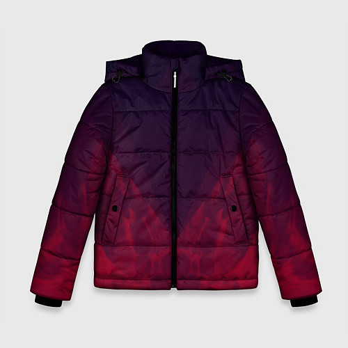 Зимняя куртка для мальчика Control ужас исов / 3D-Черный – фото 1