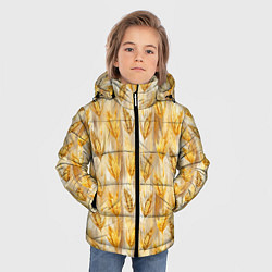 Куртка зимняя для мальчика Золотая нива, цвет: 3D-черный — фото 2
