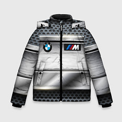 Зимняя куртка для мальчика BMW metal texture