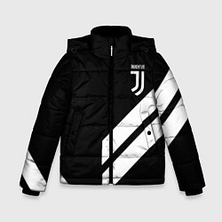 Куртка зимняя для мальчика Juventus line white, цвет: 3D-красный