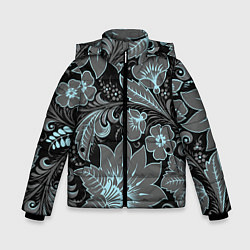 Куртка зимняя для мальчика Узор, цвет: 3D-черный