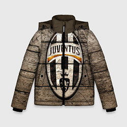 Куртка зимняя для мальчика Juventus, цвет: 3D-черный