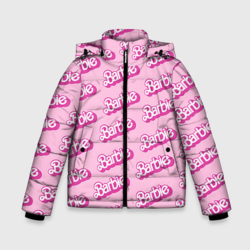 Зимняя куртка для мальчика Barbie Pattern / 3D-Черный – фото 1