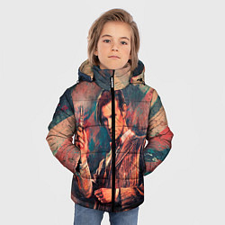 Куртка зимняя для мальчика Доктор кто, цвет: 3D-черный — фото 2