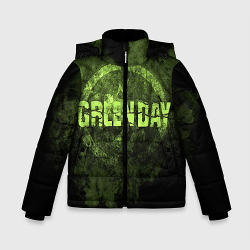 Зимняя куртка для мальчика Green Day: Acid Voltage / 3D-Черный – фото 1