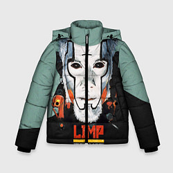 Куртка зимняя для мальчика Limp Bizkit: Faith Face, цвет: 3D-красный