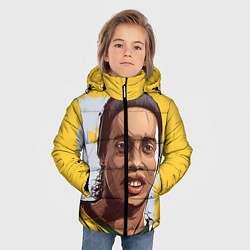 Куртка зимняя для мальчика Ronaldinho Art цвета 3D-черный — фото 2