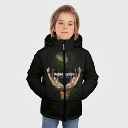 Куртка зимняя для мальчика Imagine Dragons: Smoke + Mirrors, цвет: 3D-светло-серый — фото 2