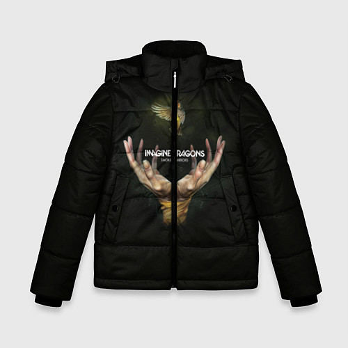 Зимняя куртка для мальчика Imagine Dragons: Smoke + Mirrors / 3D-Черный – фото 1
