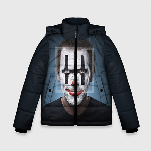 Зимняя куртка для мальчика Clown House MD / 3D-Черный – фото 1
