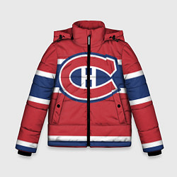 Куртка зимняя для мальчика Montreal Canadiens, цвет: 3D-светло-серый