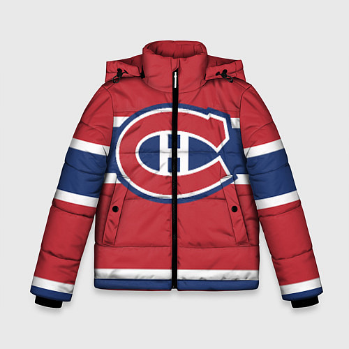 Зимняя куртка для мальчика Montreal Canadiens / 3D-Красный – фото 1