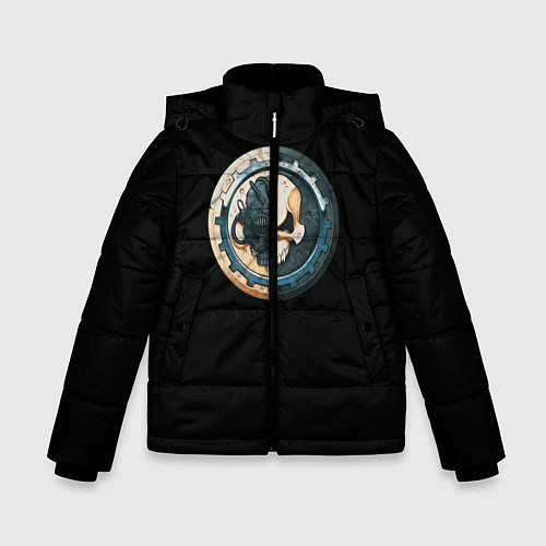 Зимняя куртка для мальчика Adeptus Mechanicus / 3D-Черный – фото 1