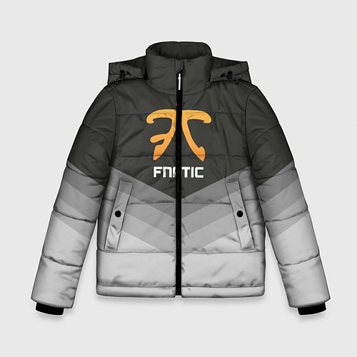 Зимняя куртка для мальчика Fnatic Uniform / 3D-Черный – фото 1