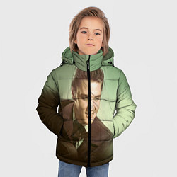 Куртка зимняя для мальчика Elvis Young, цвет: 3D-черный — фото 2