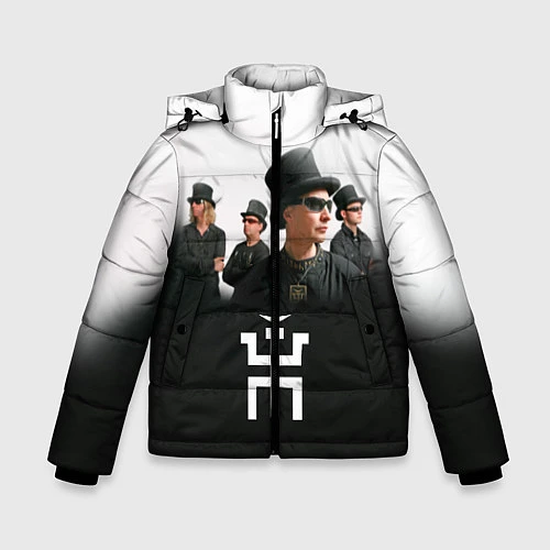 Зимняя куртка для мальчика Пикник / 3D-Черный – фото 1