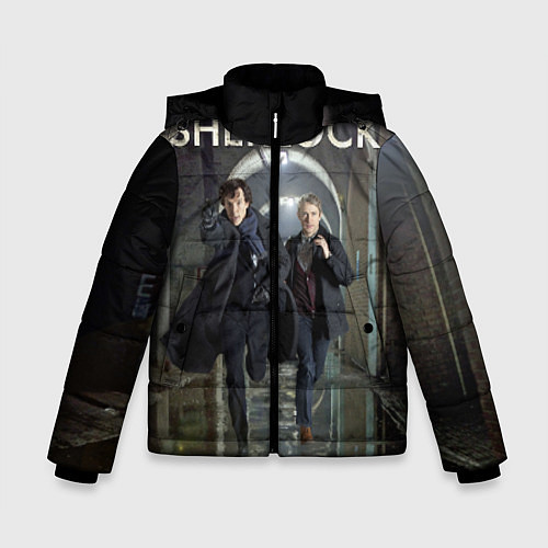 Зимняя куртка для мальчика Sherlock Break / 3D-Черный – фото 1