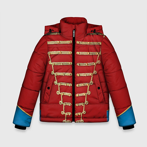 Зимняя куртка для мальчика Пиджак Майкла Джексона / 3D-Светло-серый – фото 1