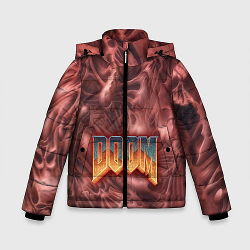 Зимняя куртка для мальчика DOOM Classic / 3D-Черный – фото 1