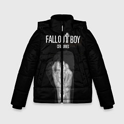 Куртка зимняя для мальчика FOB: Centuries, цвет: 3D-черный