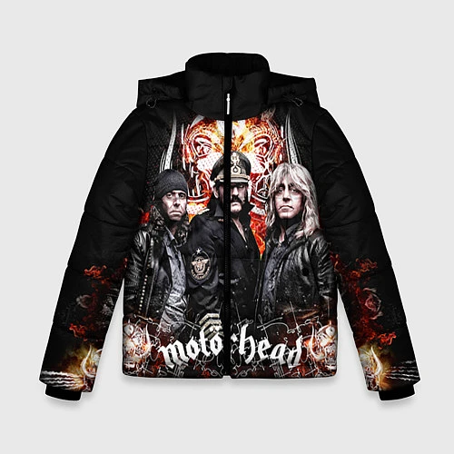 Зимняя куртка для мальчика Motorhead Band / 3D-Черный – фото 1