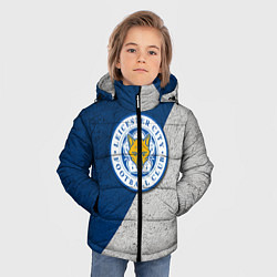 Куртка зимняя для мальчика Leicester City FC, цвет: 3D-светло-серый — фото 2